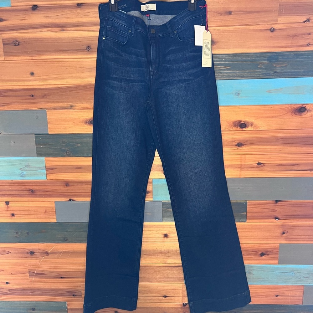 CJ by Cookie Johnson style Worthy Flare dark denim. New with tags.